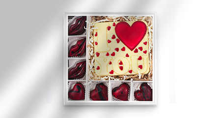 Özel Tasarım Sevgililer Günü Çikolatası ile Aşkın En Tatlı Hali