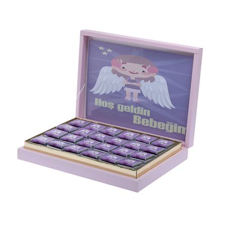 İsme Özel Kız Bebek Çikolatası ELLA0001115