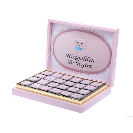 İsme Özel Kız Bebek Çikolatası ELLA0001116