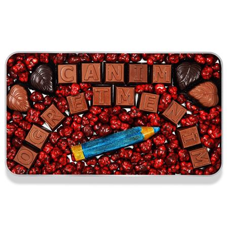 Dikdörtgen Metal Canım Öğretmenim  ELLA0001082