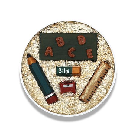 Yuvarlak Metal Defter Kapaklı Öğretmenler Günü ELLA0001080