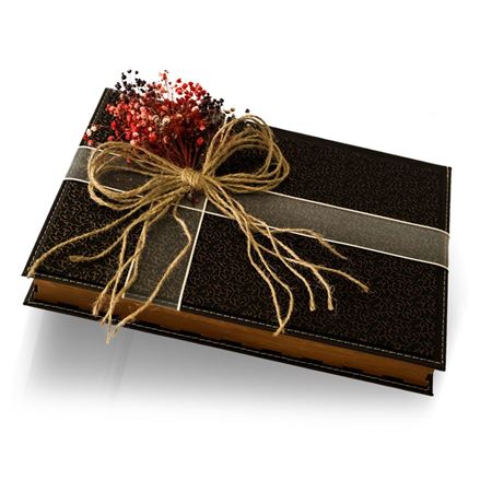 Deri Ahşap Kutu Kız İsteme Çikolatası ELLA0004021