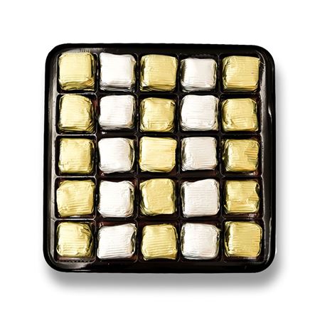 Metal Kutu İçerisinde Antep Fıstıklı- Krokanlı Çikolata ELLA0004027