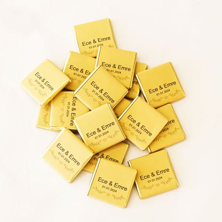 Baskılı Sütlü Madlen Çikolata ELLA0001320