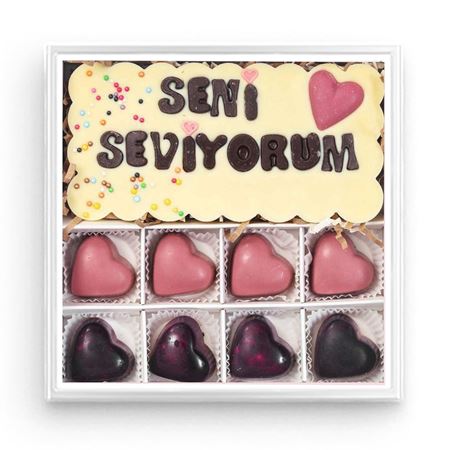 Sevgiliye Özel Dekorlu Çikolata ELLA0001224